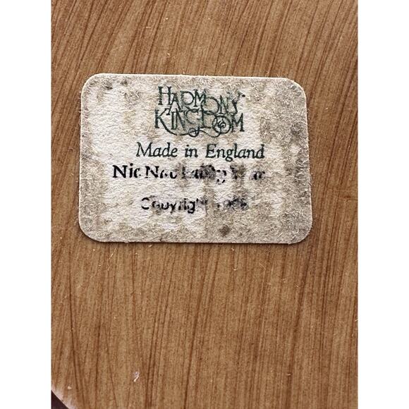 Harmony Kingdom "Nic Nak Paddywak" Dogs in Can 1996 Rare Boot Inside - Picture 8 of 11